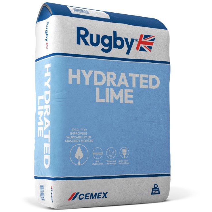 Rugby Hydrated Lime 25Kg